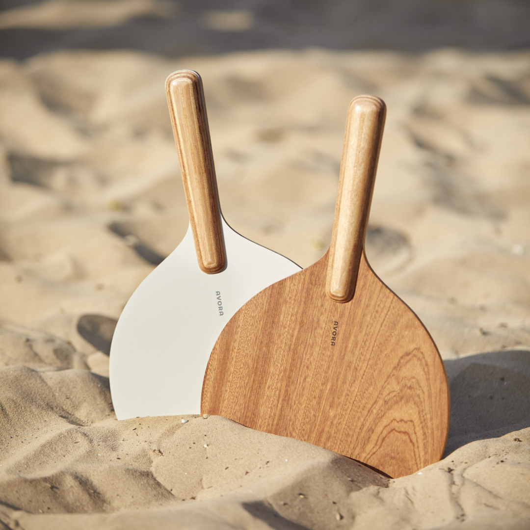 WOODEN BEACH PADDLE SETS