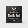 Two Pandas chalk ball packaging on a white background