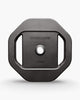 Black weight plate with 'GUNGNIR' branding and '10kg' marking on a white background
