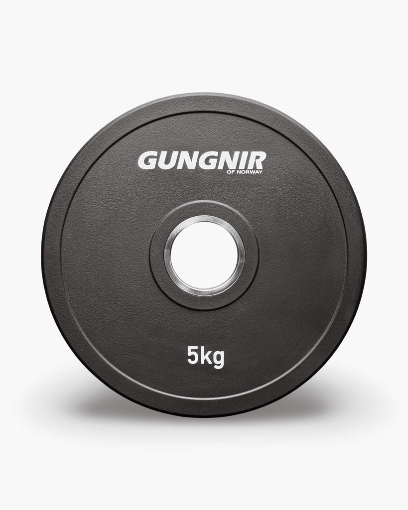 5kg weight disc with Gungnir branding on a white background