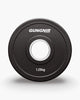Black weight plate with 'GUNGNIR' branding on a white background