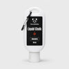 Two Pandas liquid chalk container with carabiner on a white background
