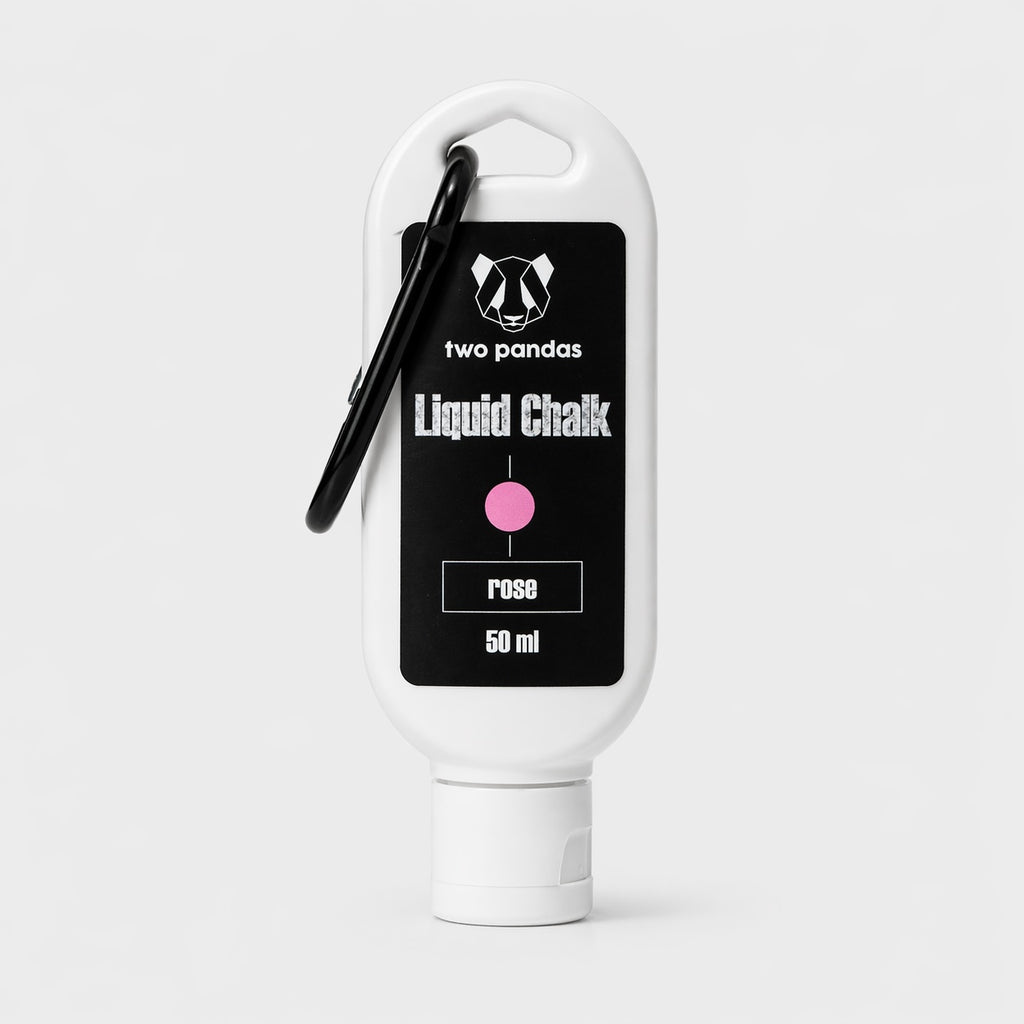 Two Pandas liquid chalk bottle with black label on a white background