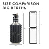 Foam Roller Water Bottle Big Bertha | Red 1.18L - ninjoo