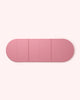 Pink Bala Compact yoga mat on white background