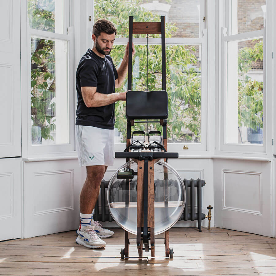 Walnut Rowing Machine WaterRower Walnut Rowing Machine - ninjoo