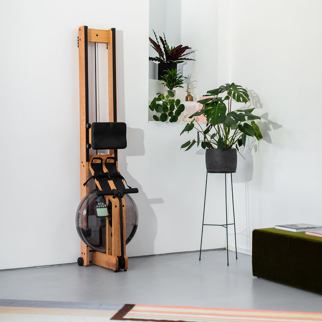 Walnut Rowing Machine FORM FOLLOWS FUNCTION