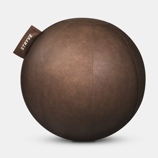 Active Ball - Mock Leather | Natural Brown 65cm | Stryve