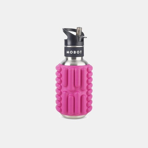 Foam Roller Water Bottle Firecracker | Pink 0.53L | Mobot