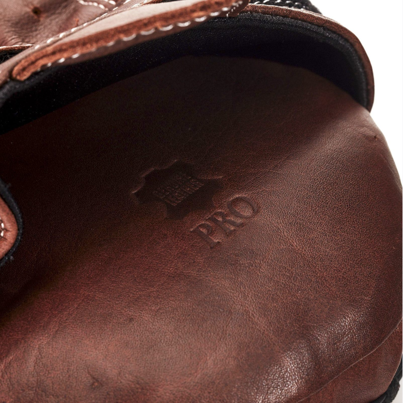 PRO Heritage Brown Leather Focus Pads - ninjoo