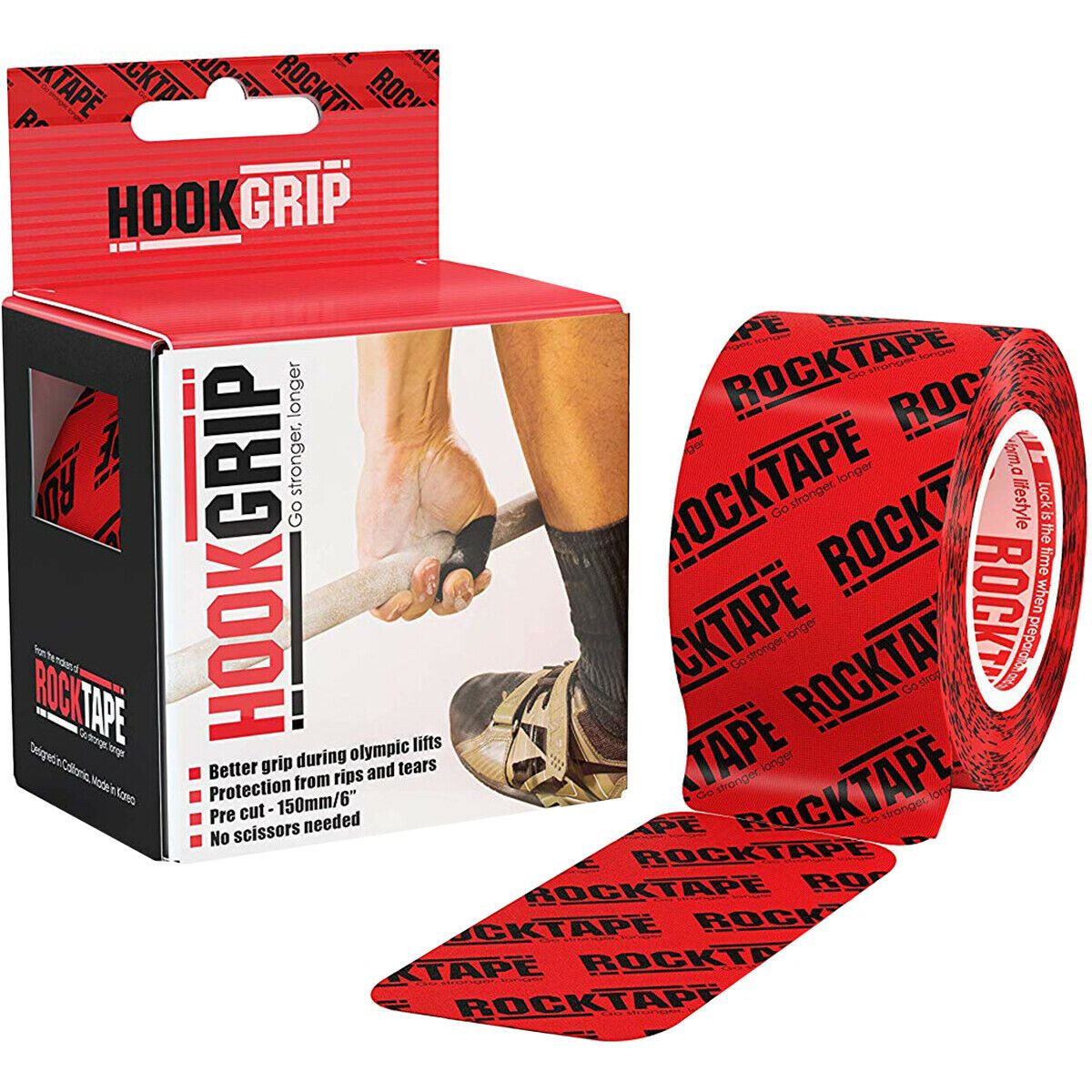 RoninTape Katana – Pack of 4 – Tape for Crossfit, Hookgrip, Bar, Barbell –  Elastic Plus Glue