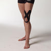 Kinesiology Tape Upper Knee Pre-Cut 6 Pack Tin - Black | Spidertech