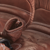 PRO Heritage Brown Leather Bag Gloves - ninjoo
