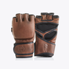 PRO Heritage Brown Leather MMA Gloves - ninjoo