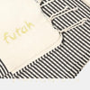 Nazare Black Single Towel | Futah