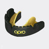 Self-Fit Gold Mouthguard for Braces - Black/Gold | Opro
