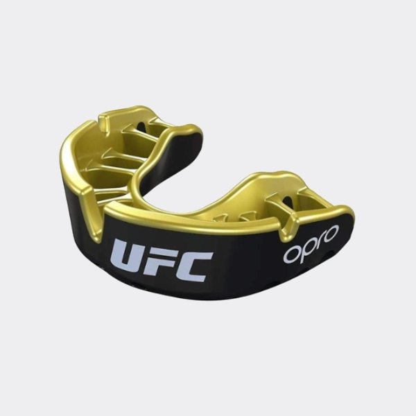 Self-Fit UFC Gold Adult Mouthguard | Opro