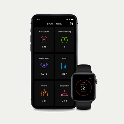 Tangram Smart Rope Rookie | Coral– ninjoo