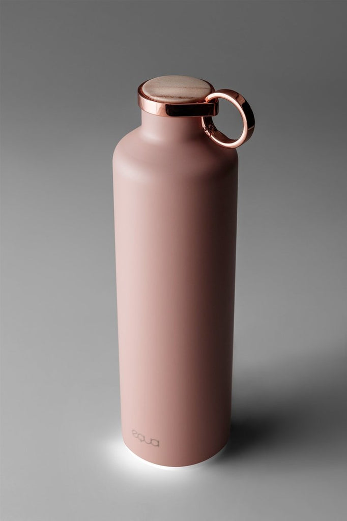 Stainless Steel Water Bottle | Smart Pink Blush 680ml | Equa