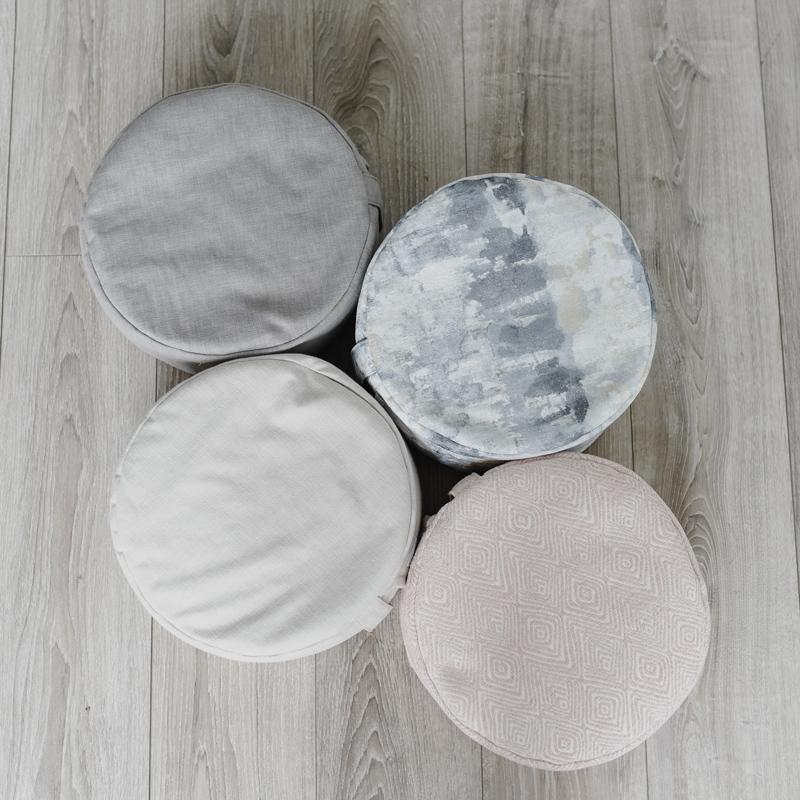The Calm Mod Cushion with Removable Cover - Shadow | B Yoga